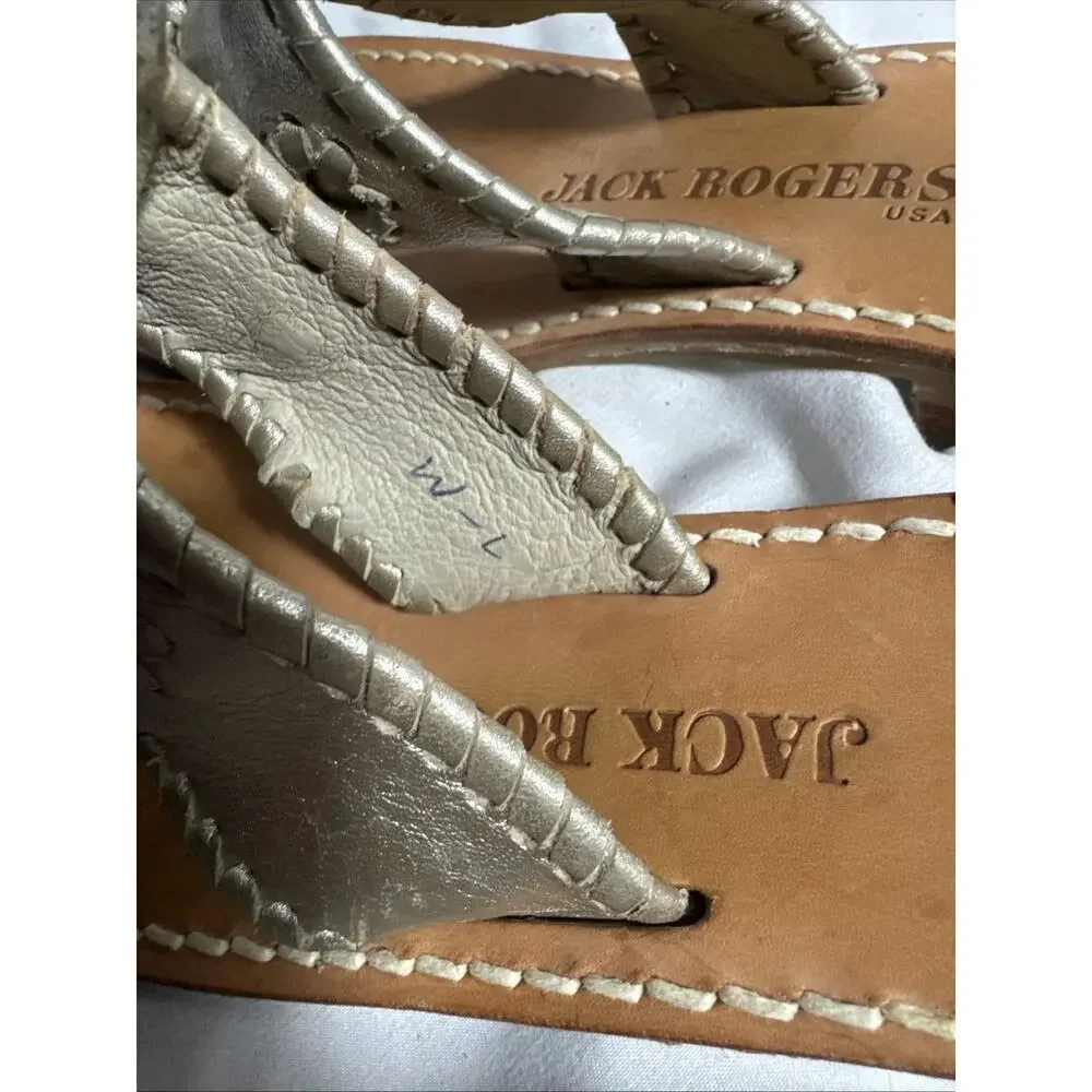 Jack Rogers slip leather